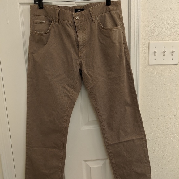 hugo boss khaki pants